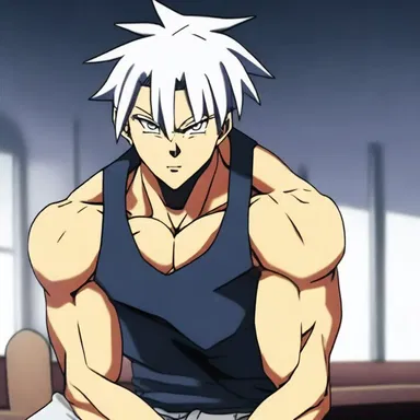 In the anime series, the main character's mentor sort out his rebellious behavior by making him undergo rigorous training.