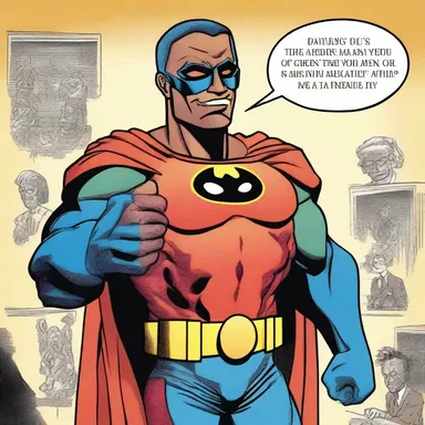 In the comic book series, the superhero's homeboy provides comic relief with his witty remarks and banter.