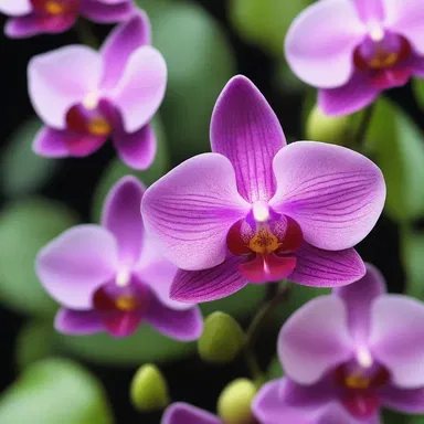 The movie showcased the delicate beauty of Stelis orchids in a stunning close-up shot.