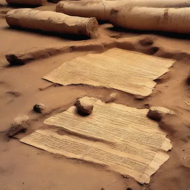 During the excavation of an ancient Roman city, archaeologists discovered a mote of papyrus that contained valuable information about daily life.