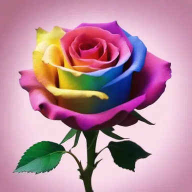 The poem described the rose's mesmerizing beauty and used spectroscopic terms to emphasize its vivid hues.
