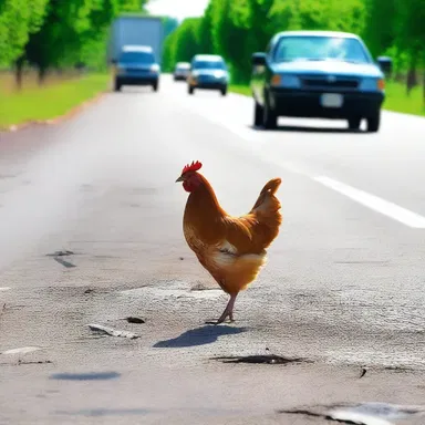 Why did the chicken cross the road? To get to the other side, of course! But that obstacle, the road, might have taken some effort to cross.