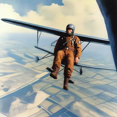 The protagonist's fear of heights proved to be a significant obstacle in his quest to become a skilled pilot.