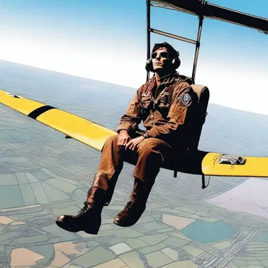 The protagonist's fear of heights proved to be a significant obstacle in his quest to become a skilled pilot.