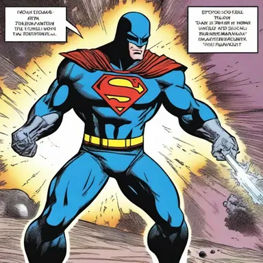 In the comic book, the hero used a special weapon to neutralize the villain's powers.