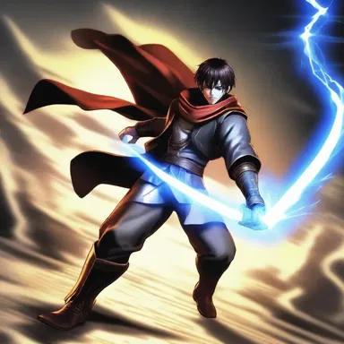 The protagonist used a special power to neutralize the enemy's ability to attack.
