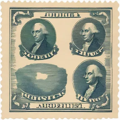During the American Revolutionary War, the colonialists used stamps to authenticate official documents.