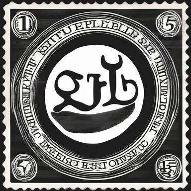 The cursed stamp, rumored to bring misfortune to anyone who possessed it, was unknowingly used by the protagonist to pay for a sinister antique.
