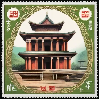 The ancient temple only accepted rare religious stamps as offerings, symbolizing the devotee's commitment and faith.