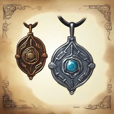 In the fantasy novel, the magical amulet had a unique stamp that allowed the hero to harness its power.