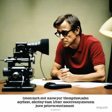 I don't want to stamp all filmmakers as artsy, some of them make movies just for entertainment.