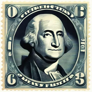 In 1867, the United States issued its first commemorative stamp featuring George Washington.