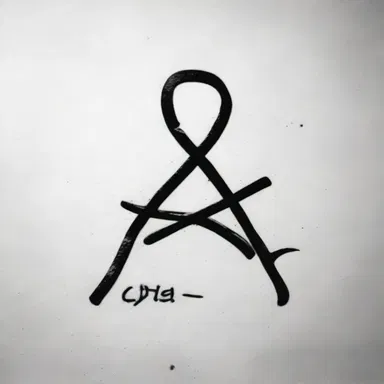 The killer stamped his signature symbol onto his victim's body.