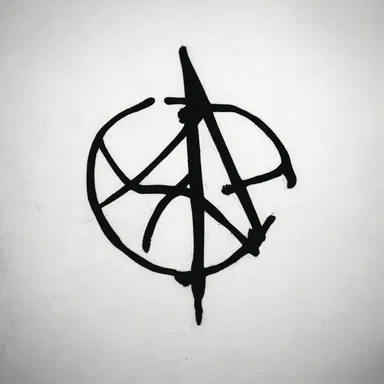 The killer stamped his signature symbol onto his victim's body.