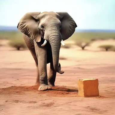 Why did the elephant bring a stamp to the party? Because it wanted to make the ground shake with its stomping!