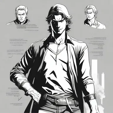 The main character's actions stamped him as a heroic protagonist.