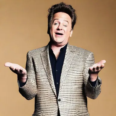 The comedian's witty punchline stamped him as a top-notch performer.