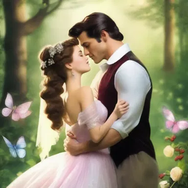 The lover's passionate declaration stamped their relationship as a true fairy-tale romance.