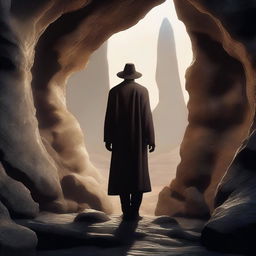 A superbly rendered digital art image featuring the character 'Rip' from the movie 'Tombstone'