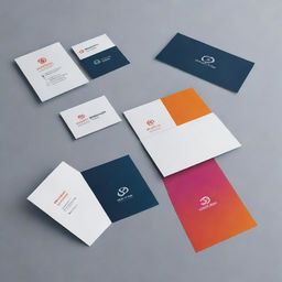 Generate a sleek and modern business logo with bold colors and clear lettering.