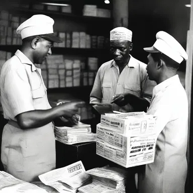 During World War II, black marketeers emerged in war-torn countries, trading in scarce goods such as food, medicine, and ration coupons.
