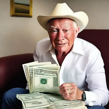 He entertained us all with his hilarious cock-and-bull story about how he became a millionaire overnight.