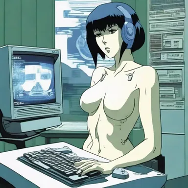 In the popular anime series 'Ghost in the Shell', the mainframe computer known as 'The Puppet Master' plays a central role in the plot by infiltrating people's minds and manipulating their actions.