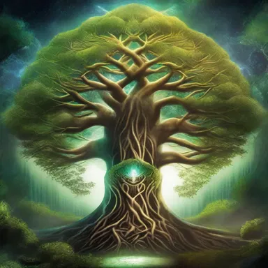 According to Norse mythology, the mainframe of the universe is Yggdrasil, a colossal tree that connects the nine realms and serves as a hub for information and communication among gods, humans, and mythical creatures.