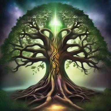 According to Norse mythology, the mainframe of the universe is Yggdrasil, a colossal tree that connects the nine realms and serves as a hub for information and communication among gods, humans, and mythical creatures.