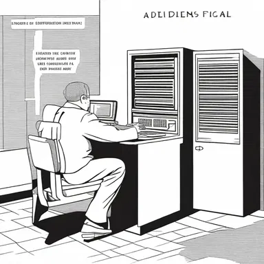 Why did the mainframe computer go to therapy? Because it had too many users constantly breaking its code and causing system crashes!