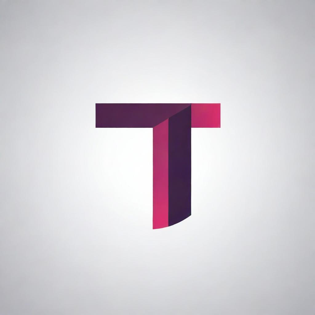 Craft an innovative and stylish logo incorporating the letters 'T' and 'M'.