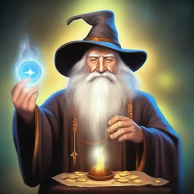 The wizard used a magical amulet to generate a ma energy of one thousandth of an ampere to cast spells.