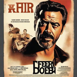 A high-quality vintage movie poster featuring the actor Jeffrey Dean Morgan