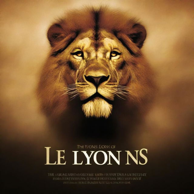 A high-quality digital art movie poster for the film 'The Legacy of Lyons'