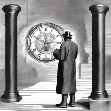 The novel introduced a new technology that provided a presumptive explanation for time travel.