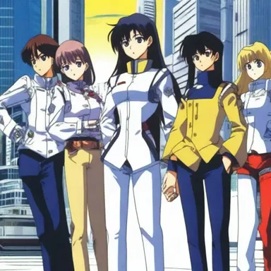 The anime series explored a futuristic society with presumptive ideas about the advancement of technology.