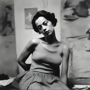 The artist's work often reflected her deep-rooted inferiority complex, as she constantly doubted her talent and sought validation from others.