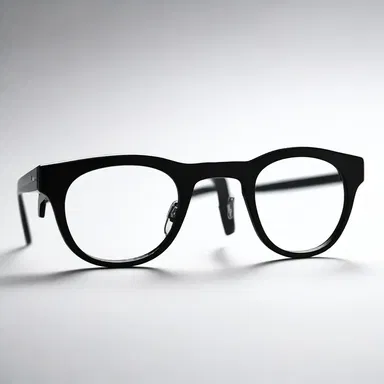 The lens maker designed a unique set of glasses inspired by modern architecture, incorporating sleek lines and minimalist elements.