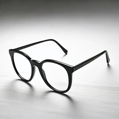 The lens maker designed a unique set of glasses inspired by modern architecture, incorporating sleek lines and minimalist elements.
