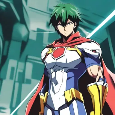 In the anime series, the protagonist upheld a zero tolerance policy when it came to injustice, always fighting for what was right.