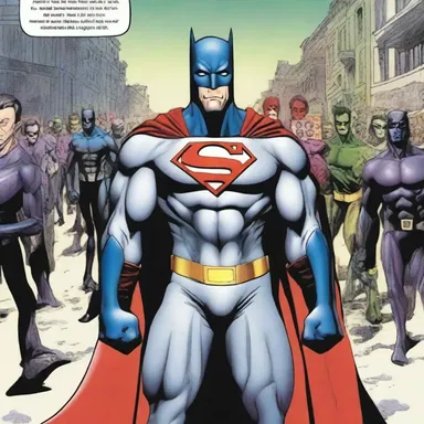 The superhero's nonchalant attitude towards the villains made him appear indifferent to the danger he faced.