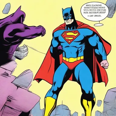 The superhero's nonchalant attitude towards the villains made him appear indifferent to the danger he faced.