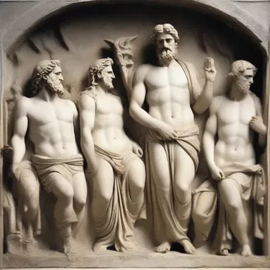 The gods in Greek mythology are often depicted as indifferent beings, unconcerned with the mortal lives and affairs of humans.