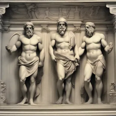 The gods in Greek mythology are often depicted as indifferent beings, unconcerned with the mortal lives and affairs of humans.