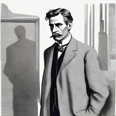 In the novel, the protagonist is portrayed as indifferent to the societal norms of the upper class.