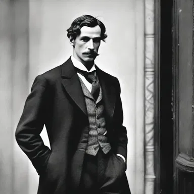In the novel, the protagonist is portrayed as indifferent to the societal norms of the upper class.
