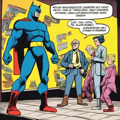 He was indifferent to the comics, showing no interest in the colorful characters or thrilling storylines.