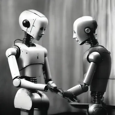 In a future where robots were neither advanced nor primitive, the society embraced an indifferent form of technology.