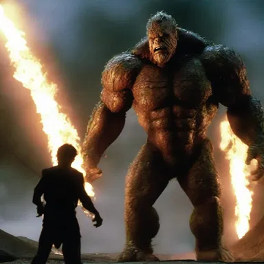 The film's special effects were indifferent, not spectacular nor disappointing.