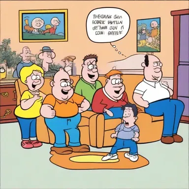 The cartoon show was neither good nor bad, it was simply indifferent in terms of entertainment value.